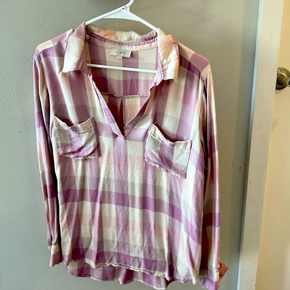 Loft top, high low, super soft